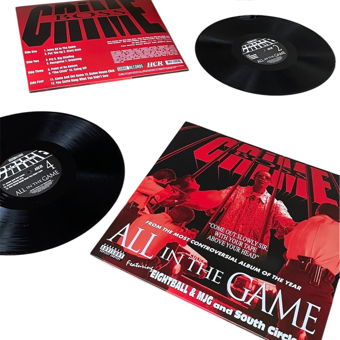 Crime Boss All In The Game 2XLP