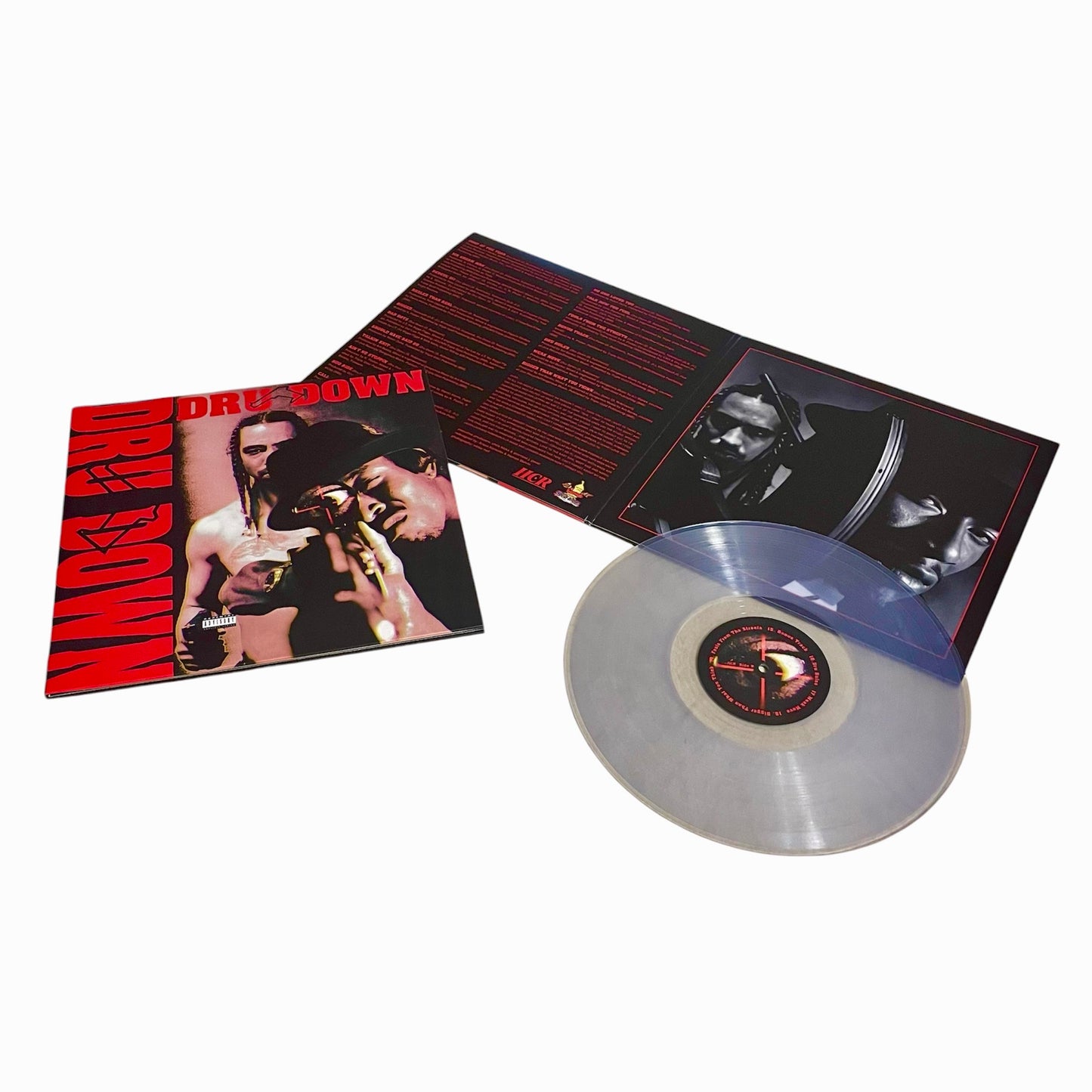 Dru Down Fools From The Streets 2XLP TRANSPARENT.