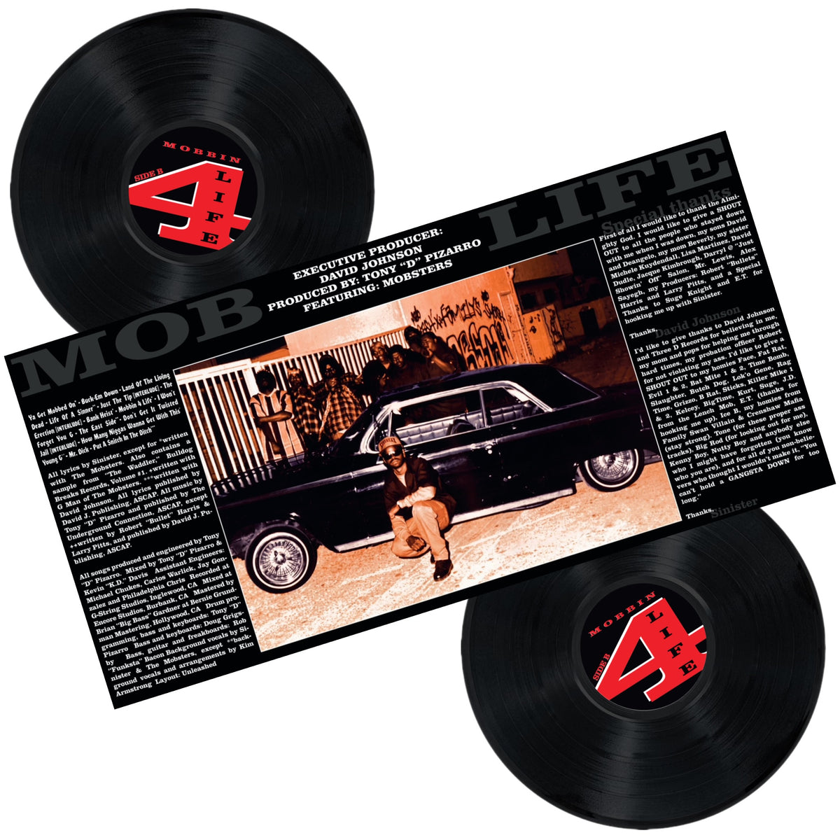 Sinister Mobbin 4 Life 2XLP
