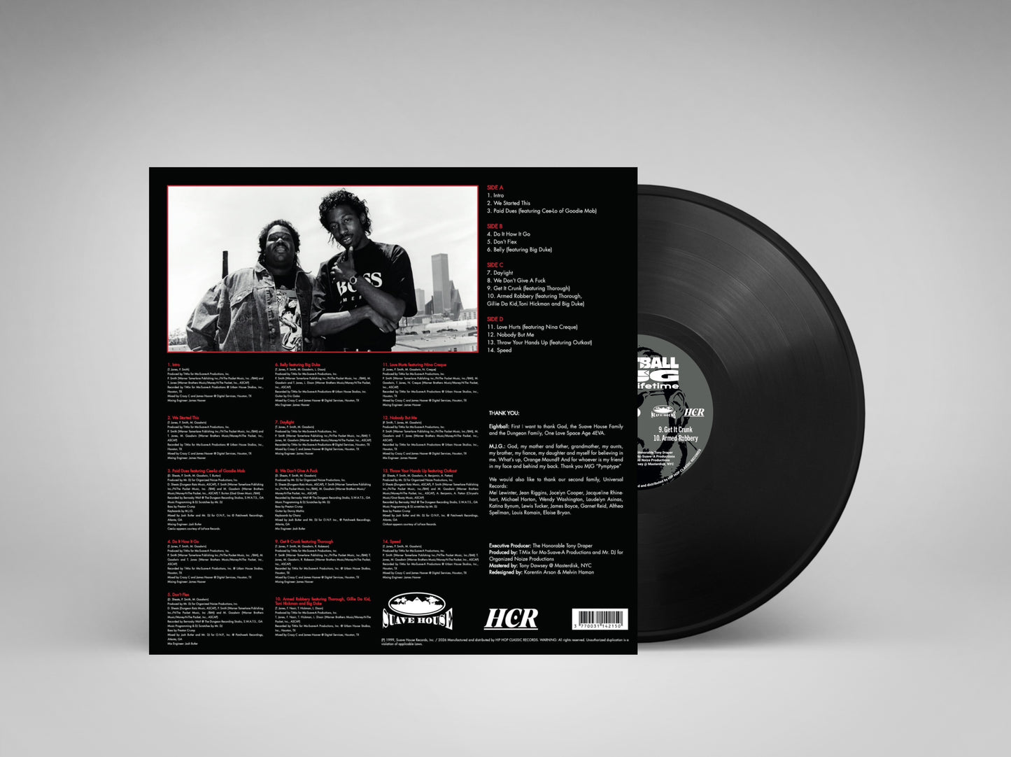 Eightball & M.J.G. In Our Lifetime 2XLP BLACK